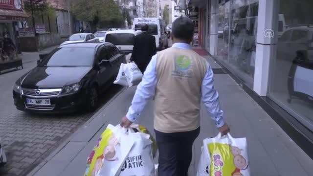 Gurbetçilerden, Ankara’da ihtiyaç sahiplerine yardım